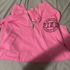 Victoria’s Secret PINK 1/4 zip and scoop neck